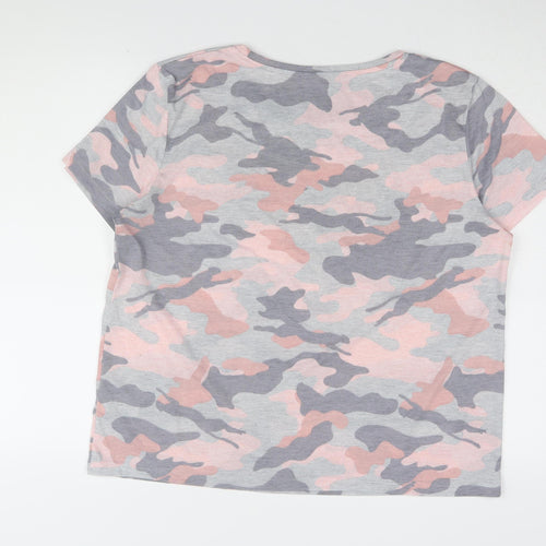 Marks and Spencer Women's Camouflage T-Shirt Size 16