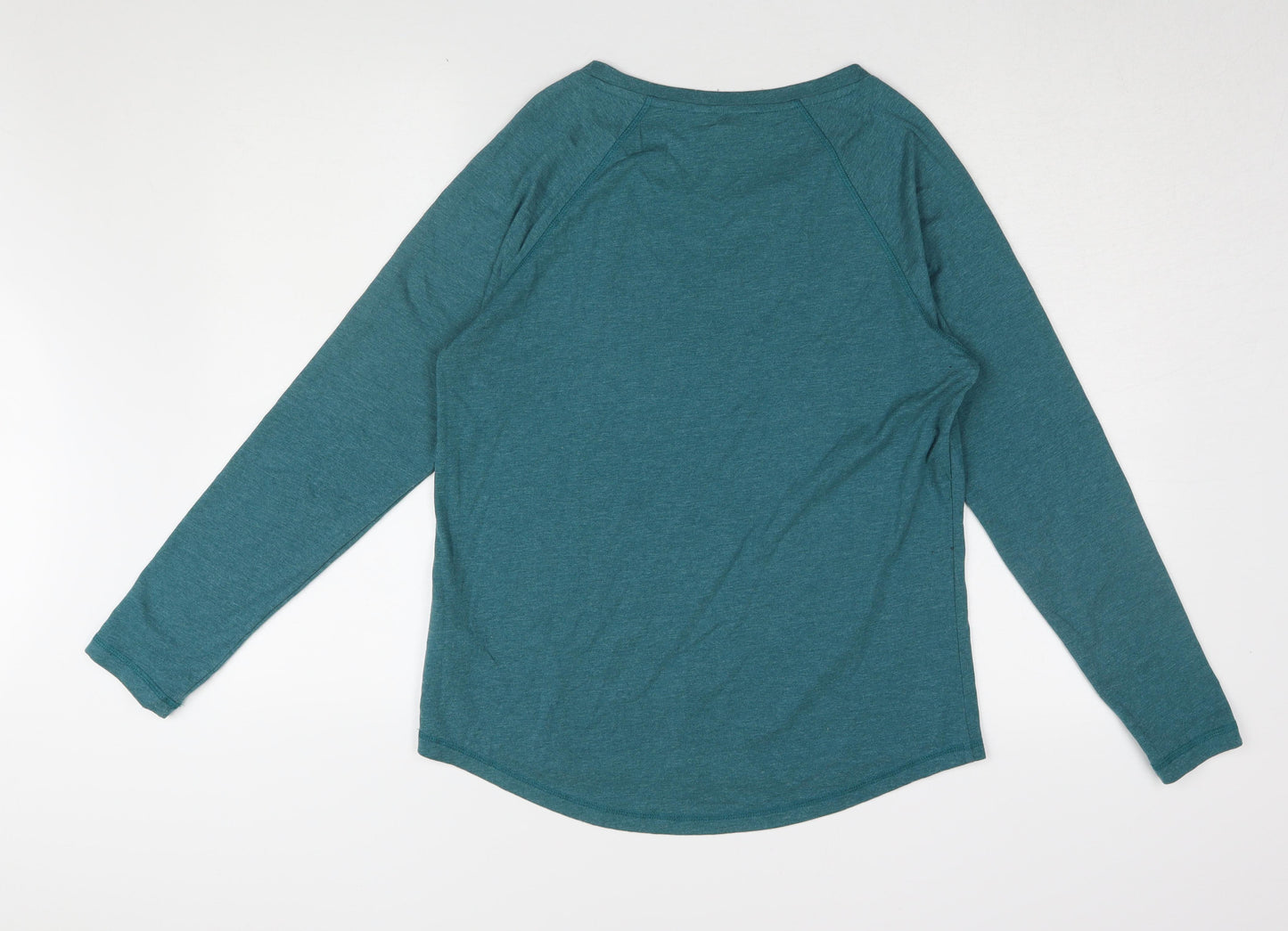 Next Women's Green Jersey Long Sleeve T-Shirt, Size 12