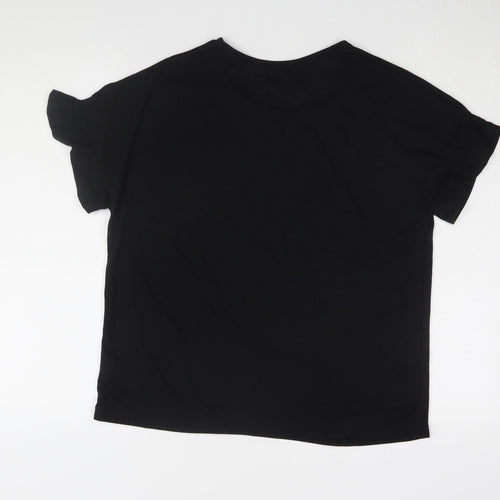 Studio Sleepwear Women's Black Nightshirt Size 12-14