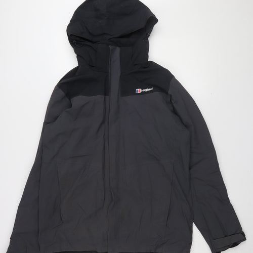 Berghaus Men's Black Rain Coat Jacket L