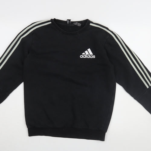 Adidas Men's Black Pullover Sweatshirt S