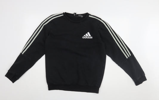 Adidas Men's Black Pullover Sweatshirt S