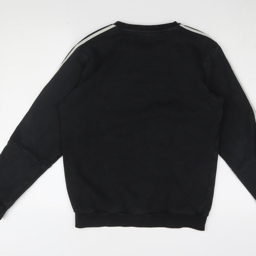 Adidas Men's Black Pullover Sweatshirt S