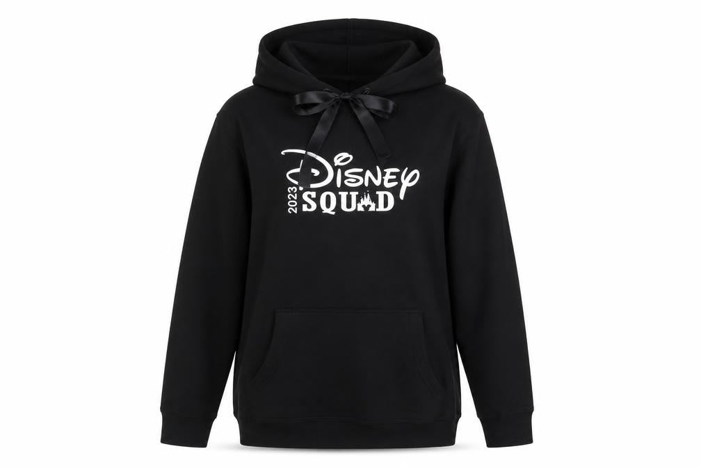 Women's Black Disney Hoodie XS, Pullover, Hooded, Size XS