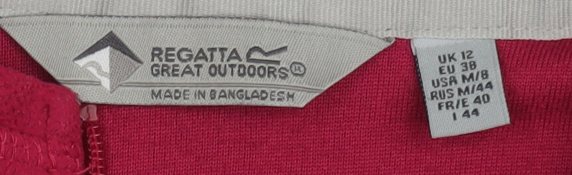 Regatta Women's Red Pullover Sweatshirt Size 12