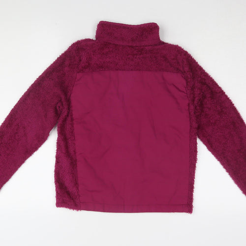 Regatta Girls Purple Puffer Jacket, 11 Years, Polyester, Zip