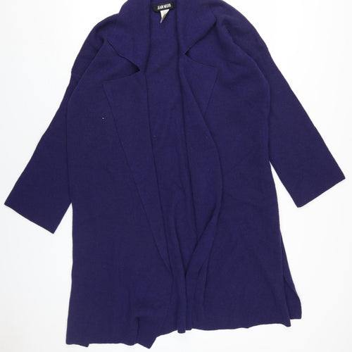 Jean Muir Women's Purple Cardigan Wool S