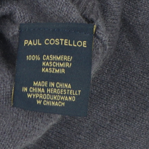 Paul Costelloe Grey Cashmere Women's Dress, Size 14