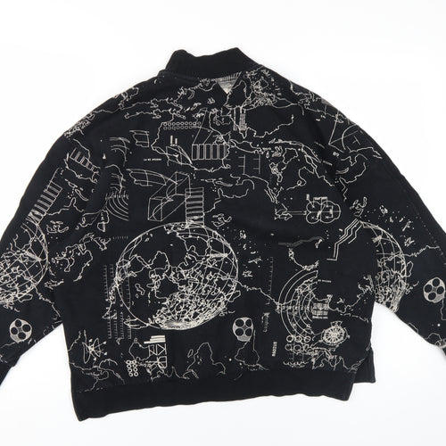 Brooklyn's Own Black Graphic Sweatshirt, Unisex Small