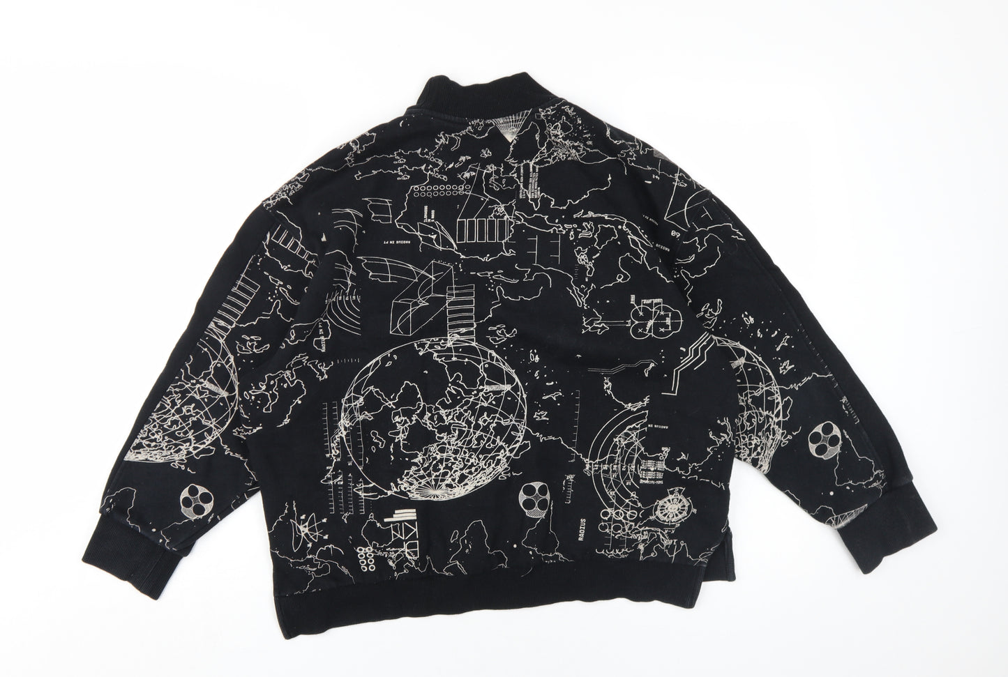 Brooklyn's Own Black Graphic Sweatshirt, Unisex Small