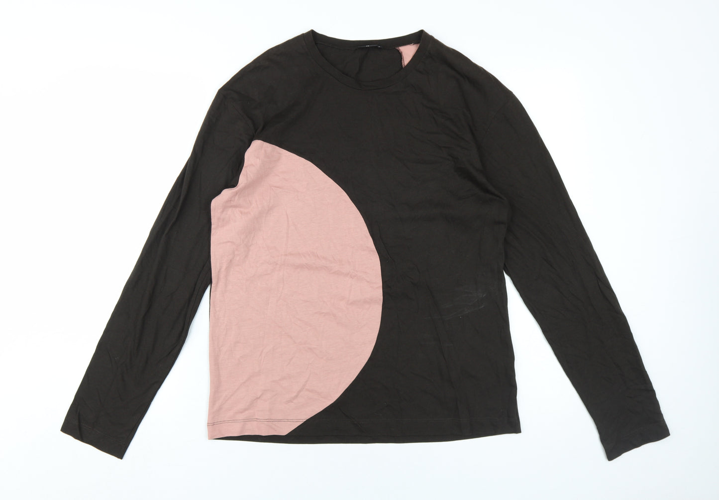 Paul Smith Unisex Black S Colourblock Long Sleeve T-Shirt