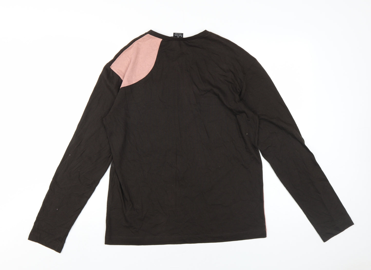 Paul Smith Unisex Black S Colourblock Long Sleeve T-Shirt
