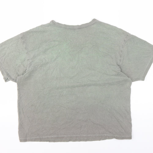 Rolling Stones Unisex Green Music T-Shirt Size S