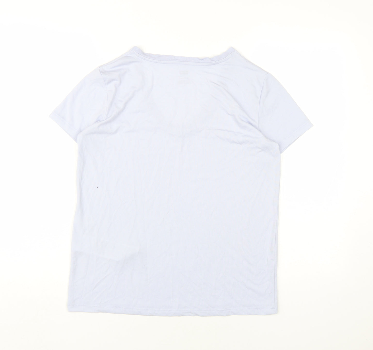 Levi's Women's White V-Neck T-Shirt, M, Casual