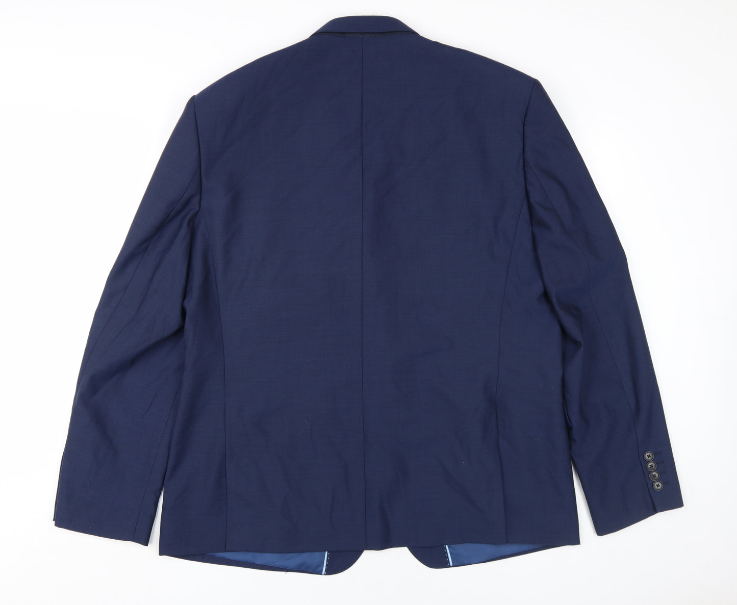 Marks and Spencer Men's Blue Blazer, Size 38S, Regular Fit