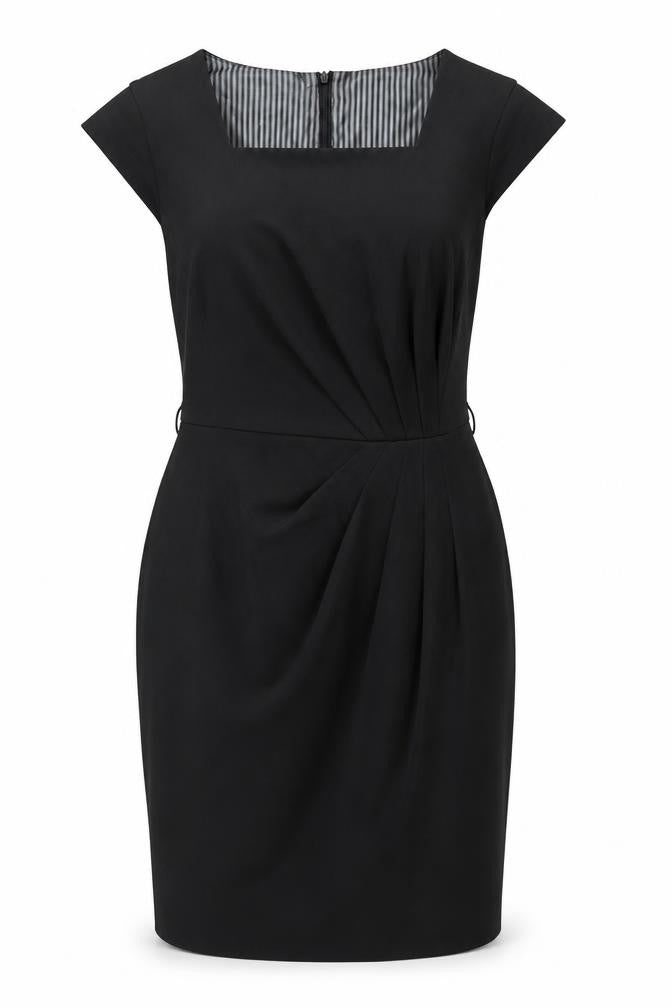Debenhams Petite Black Sheath Dress, Size 14 Women