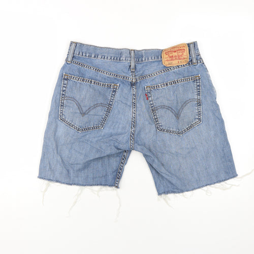 Levi's Men's Blue Denim Shorts, Regular, Size 32