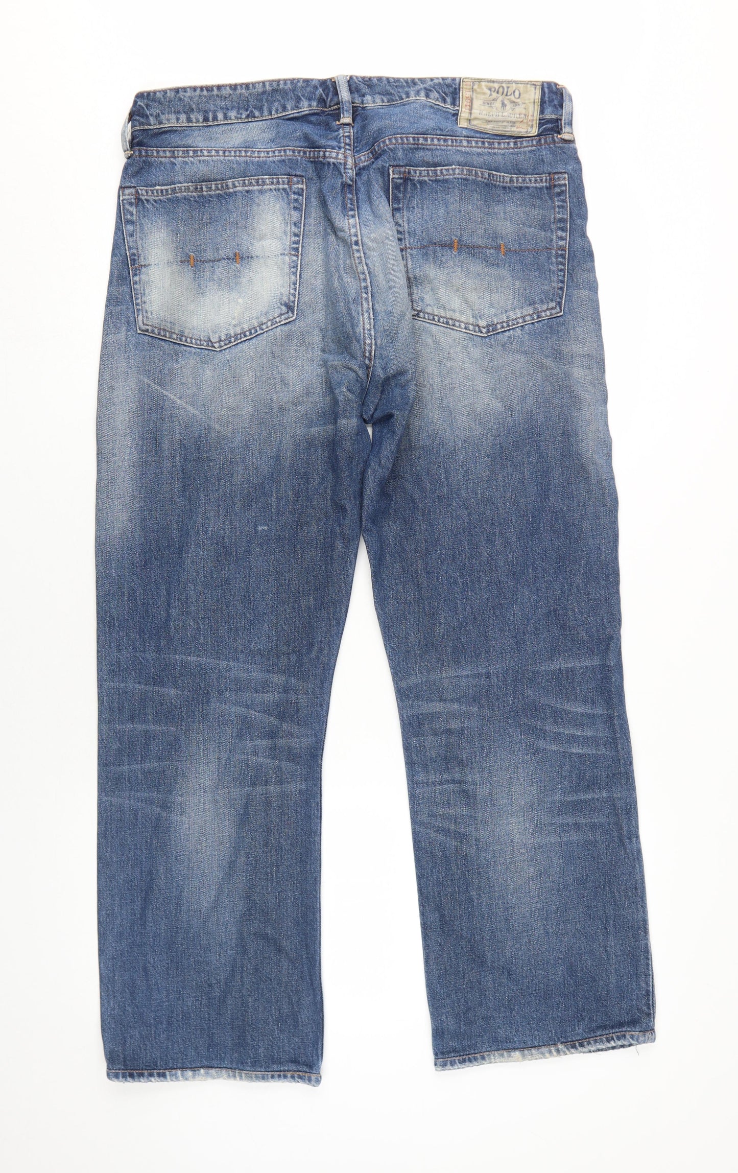 Polo Ralph Lauren Men’s Blue Straight Jeans Size L
