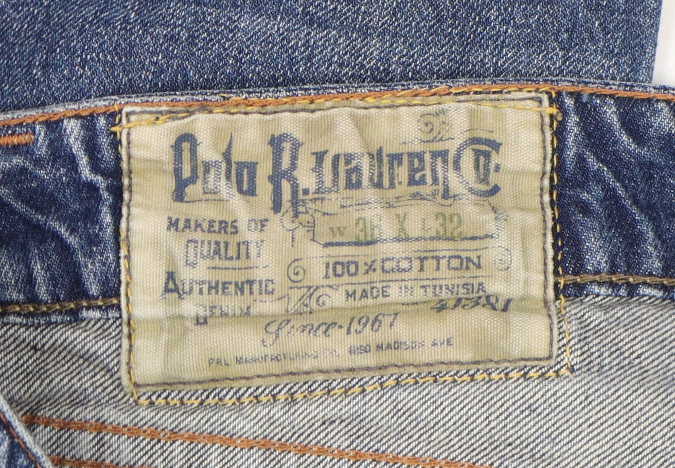 Polo Ralph Lauren Men’s Blue Straight Jeans Size L