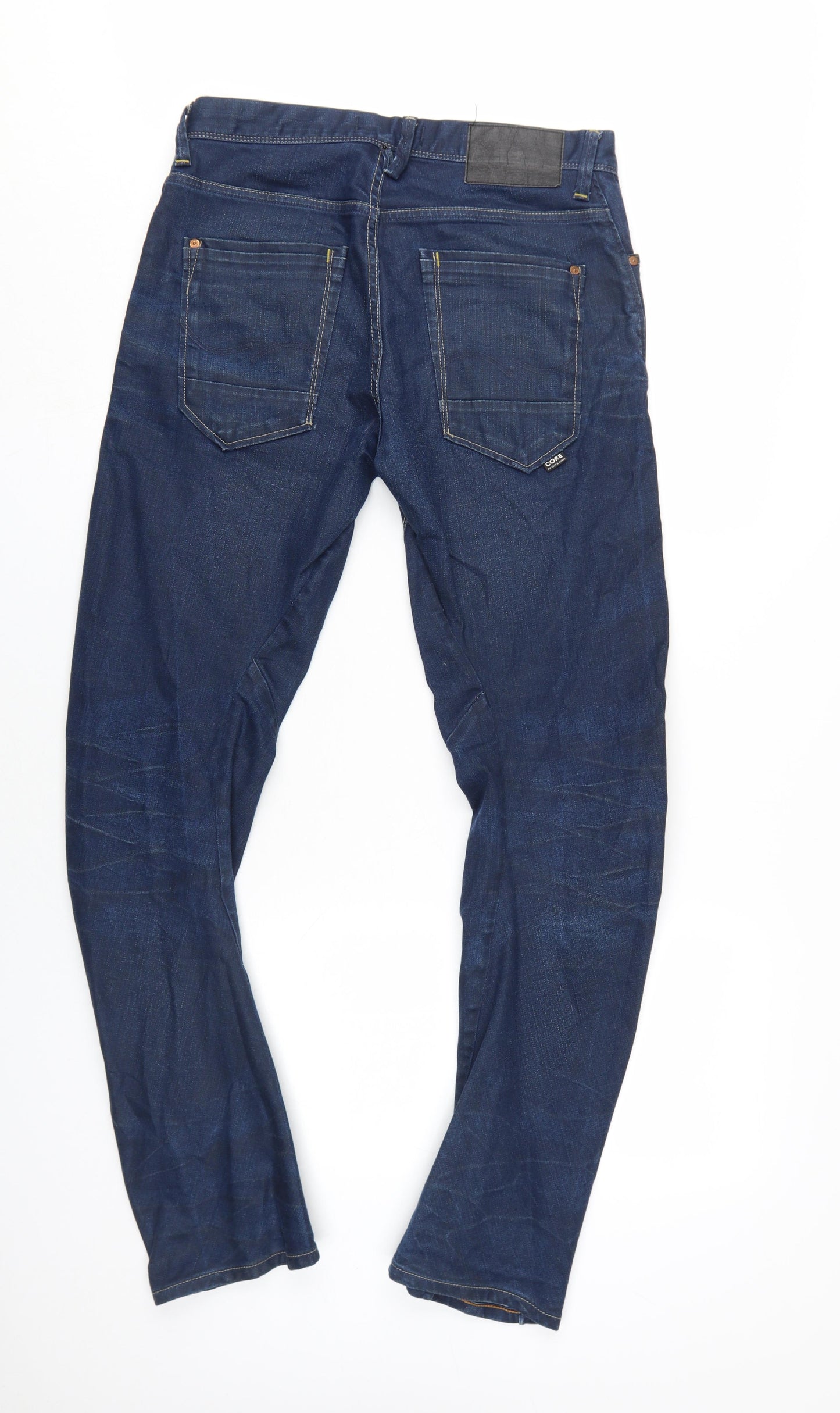Jack & Jones Men's Blue Straight Jeans 32