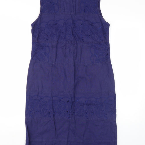 Monsoon Women’s Blue Sheath Dress Size 12