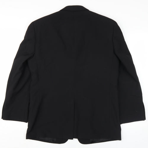 Tom English Men's Black Blazer, Size 38S, Classic Style