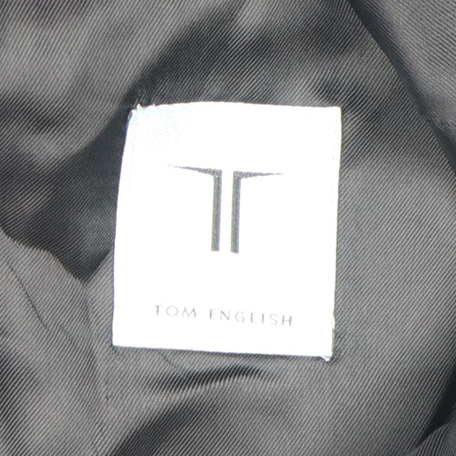 Tom English Men's Black Blazer, Size 38S, Classic Style