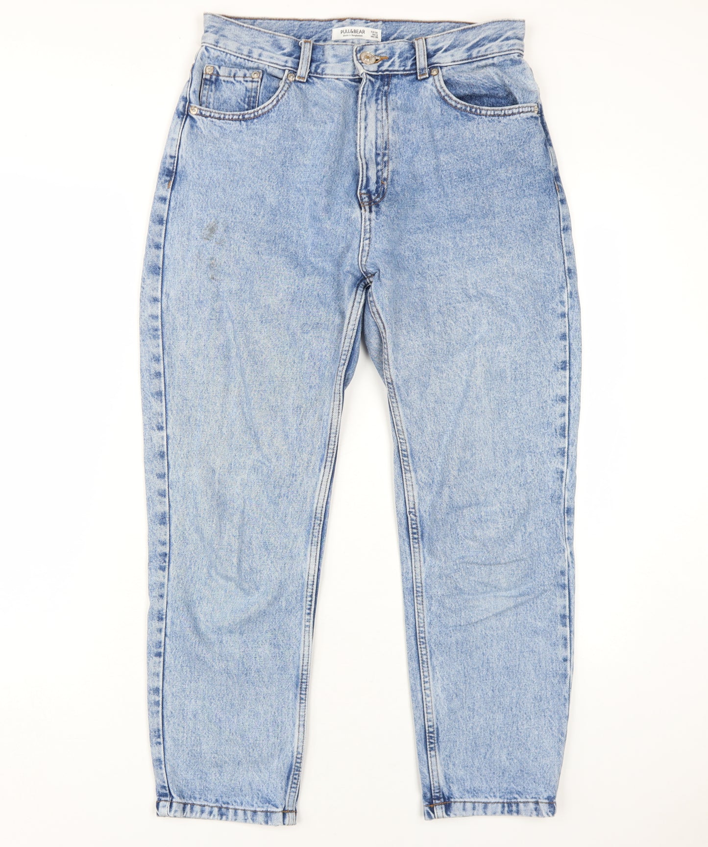 Pull & Bear Women's Blue Mom Jeans Size 10