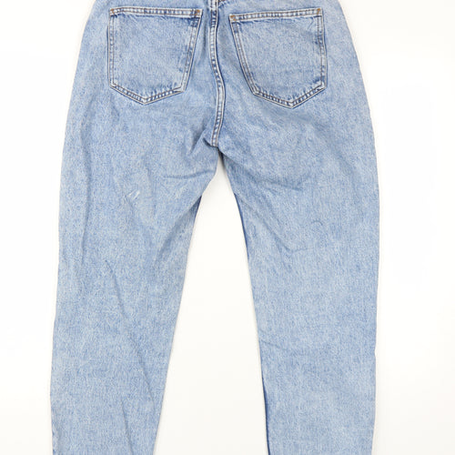 Pull & Bear Women's Blue Mom Jeans Size 10