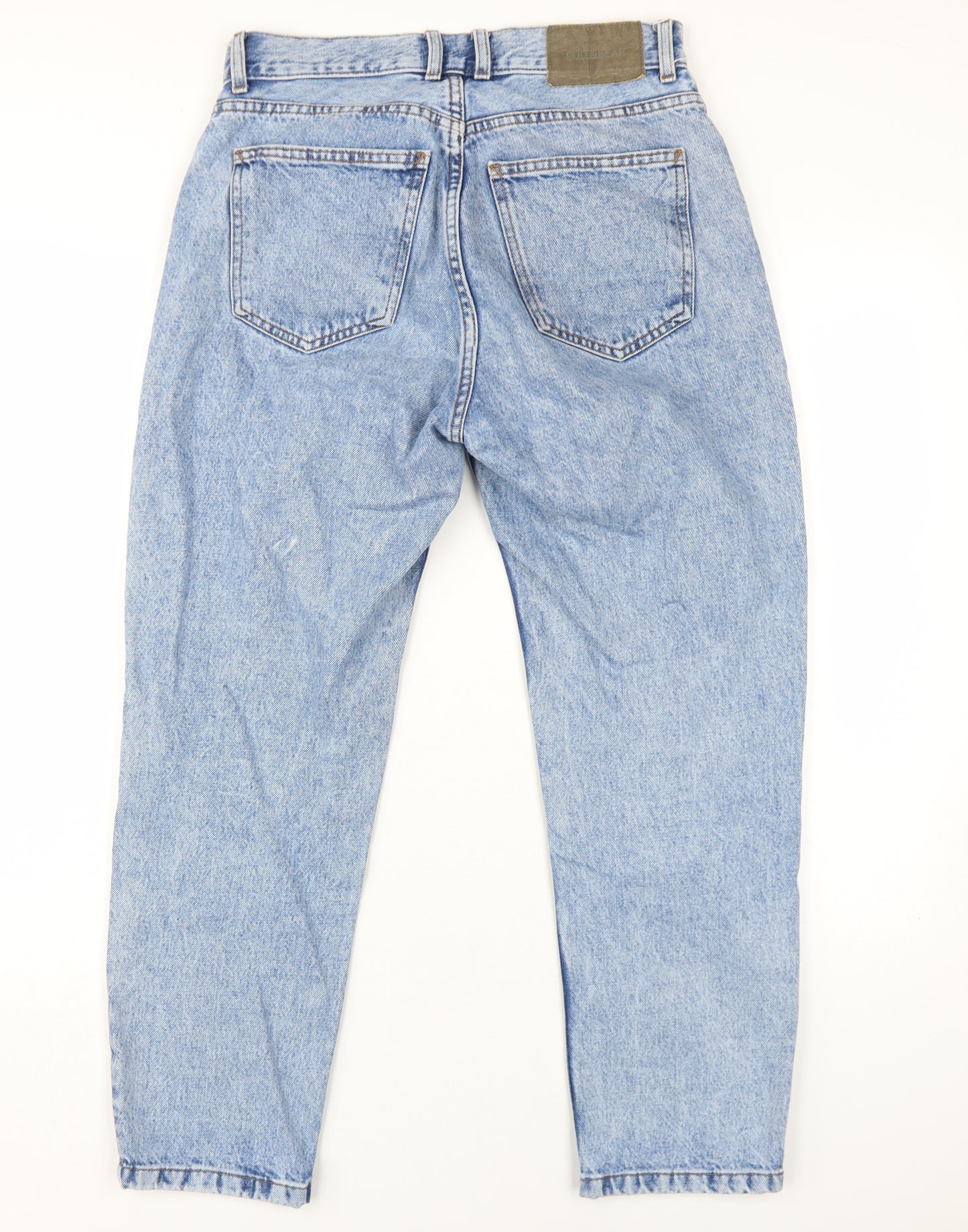 Pull & Bear Women's Blue Mom Jeans Size 10