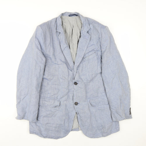 Maine New England Men's Blue Blazer M 39-42, Classic Style