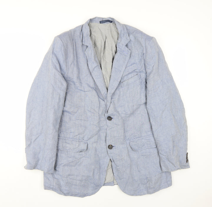 Maine New England Men's Blue Blazer M 39-42, Classic Style