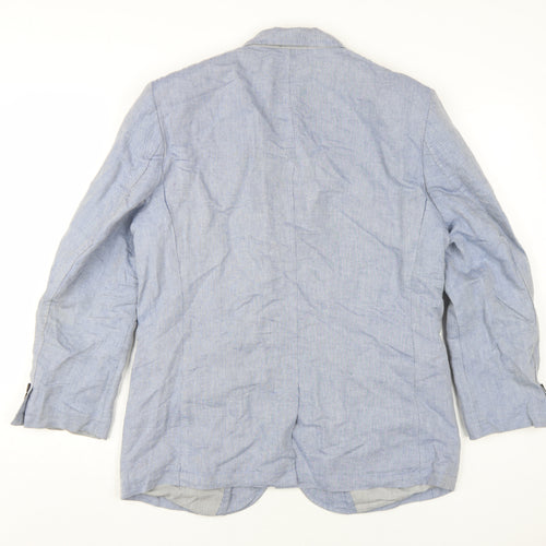 Maine New England Men's Blue Blazer M 39-42, Classic Style