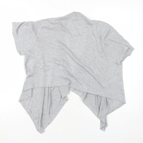M&Co Women's Grey V-Neck Cardigan 2XL, Casual Style
