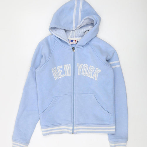 Sparq Unisex Blue Full Zip Hoodie Size 14