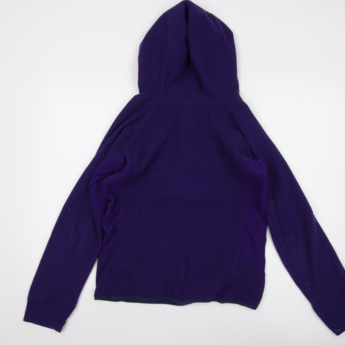 Berghaus Women's Purple Hoodie, Size 14, Fleece Pullover