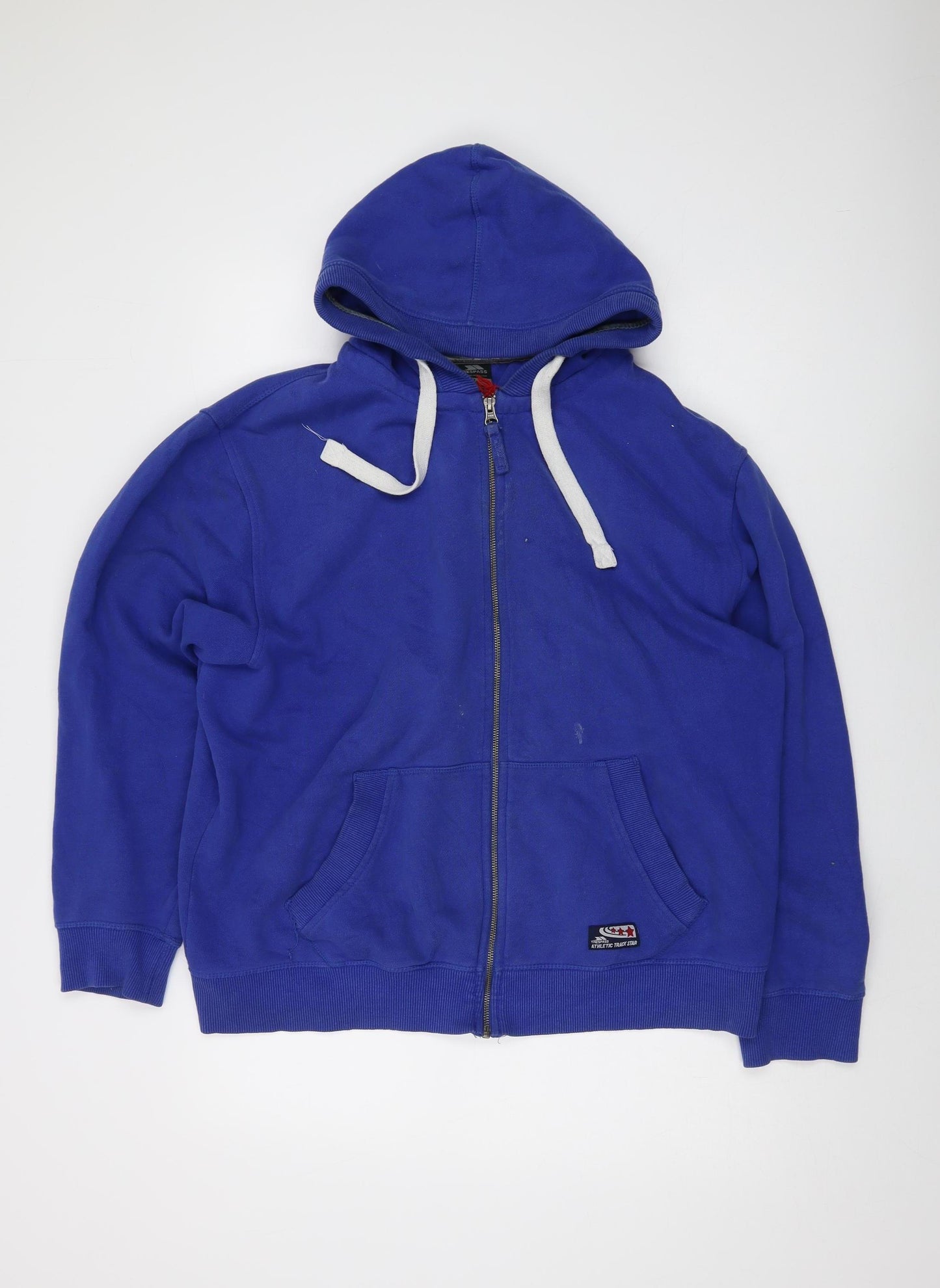 Trespass Men's Blue XL Full Zip Hoodie