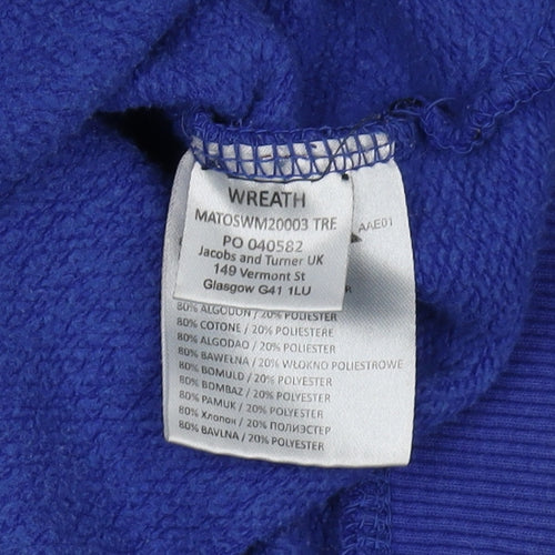 Trespass Men's Blue XL Full Zip Hoodie