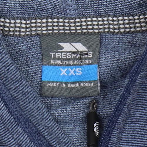 Trespass Women's Blue Fleece Jacket 2XS Casual