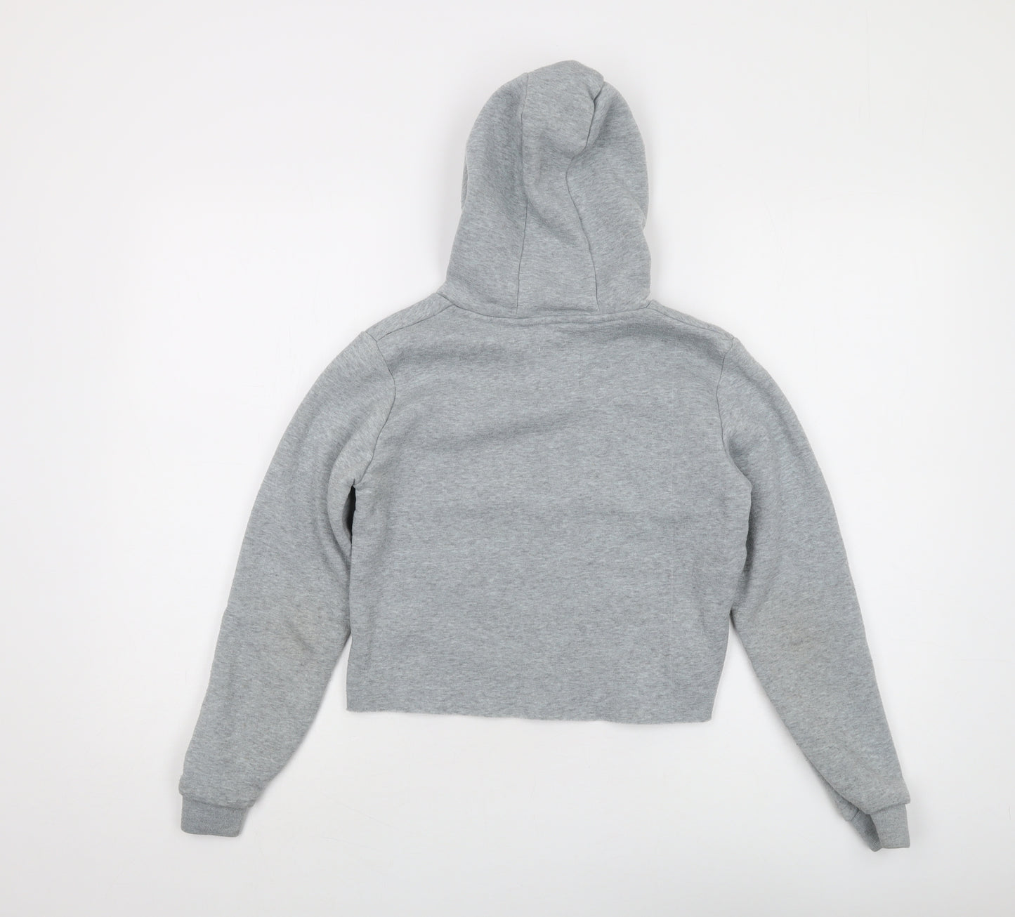 Lonsdale Girls Grey Pullover Hoodie Size 11-12 Logo Design