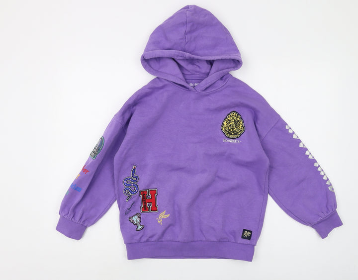 Marks and Spencer Girls Harry Potter Purple Hoodie 9-10 Years