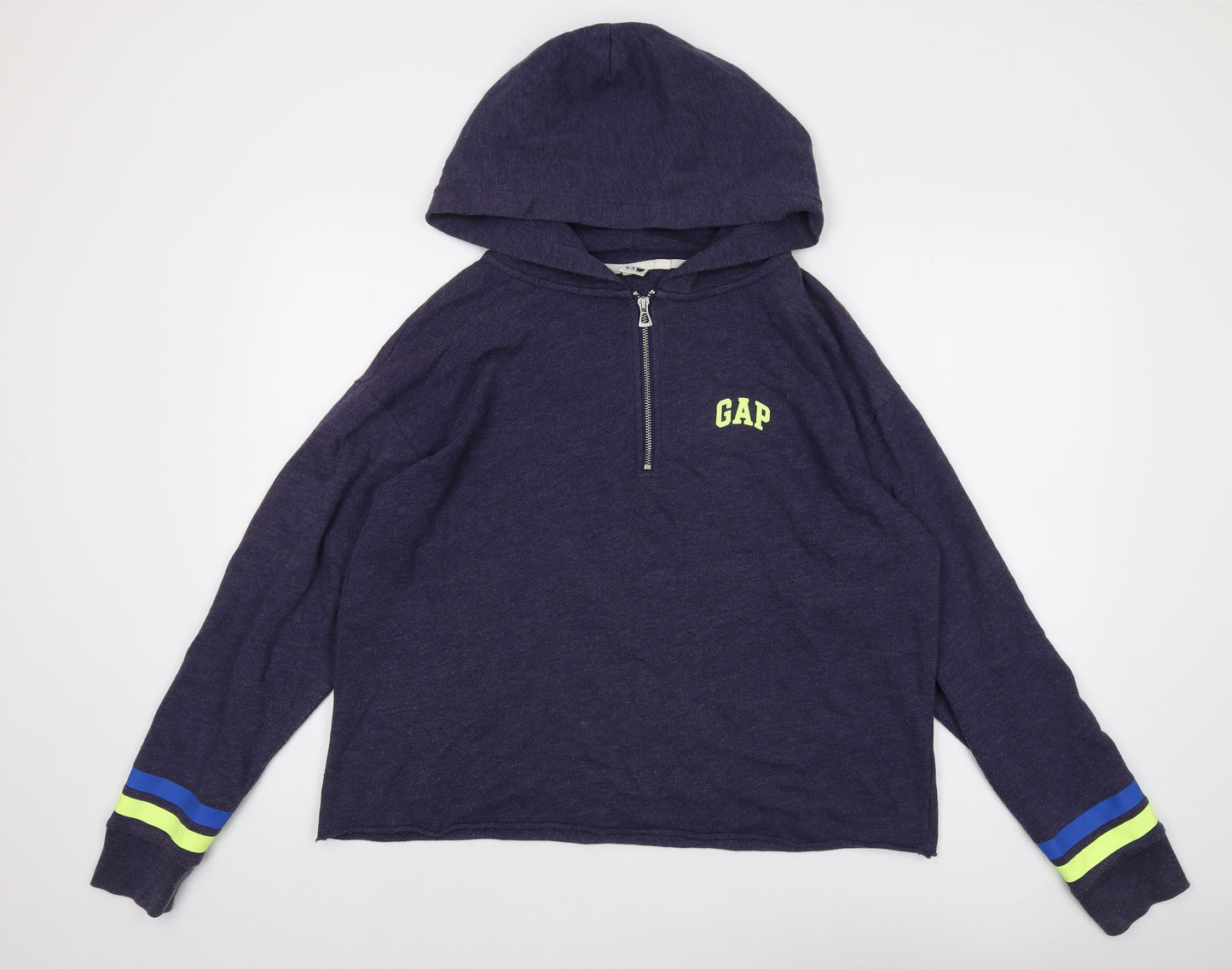 GAP Women's Blue Medium Hoodie, Logo, Casual