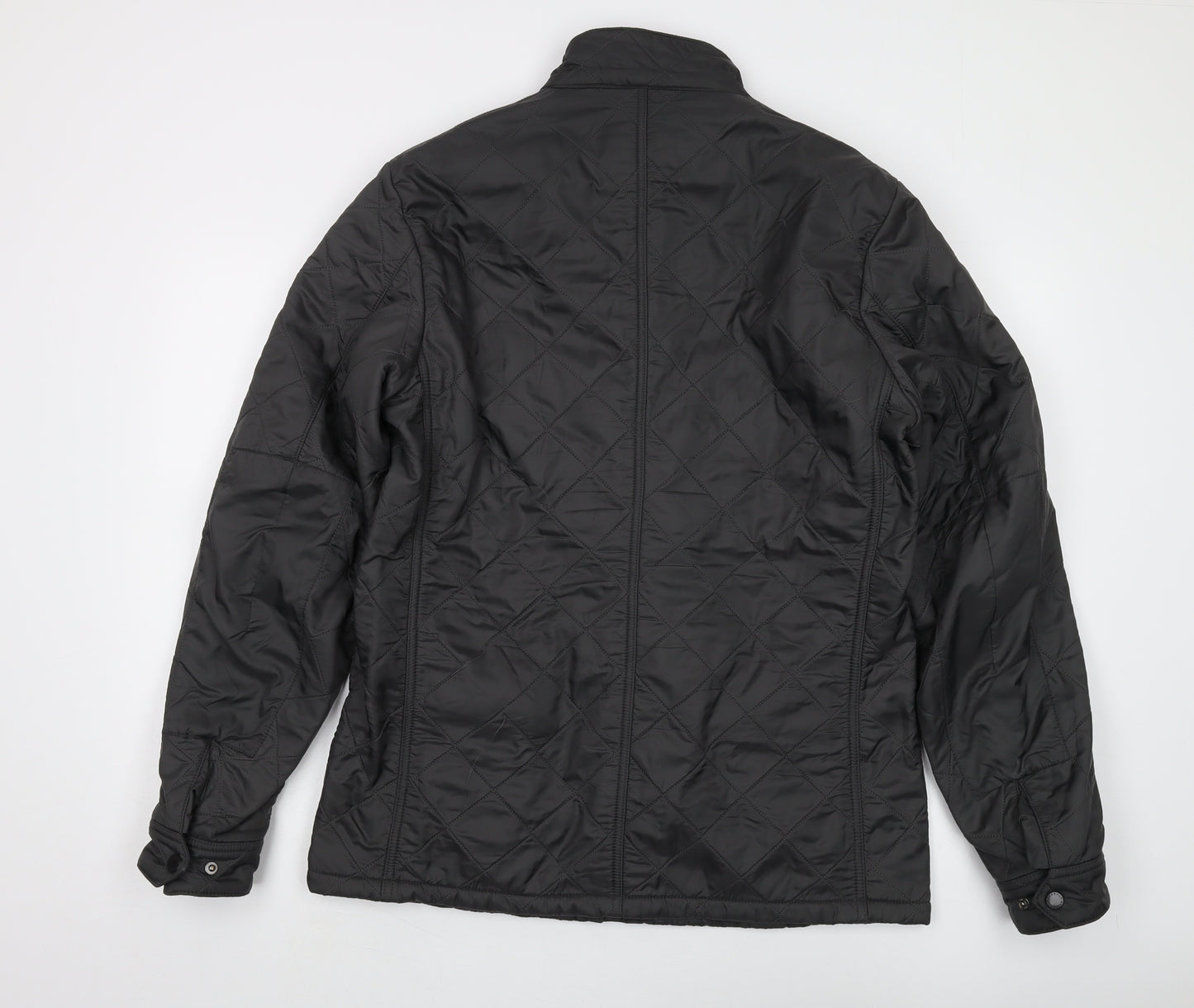 Barbour Men's Black Quilted Jacket, Size L