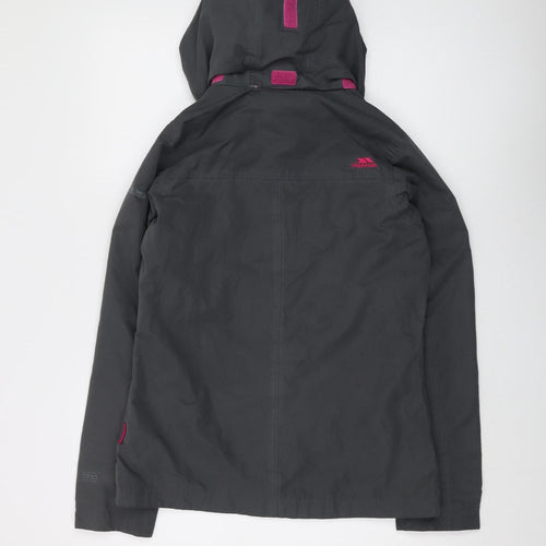Trespass Women's Black Parka Jacket S Waterproof