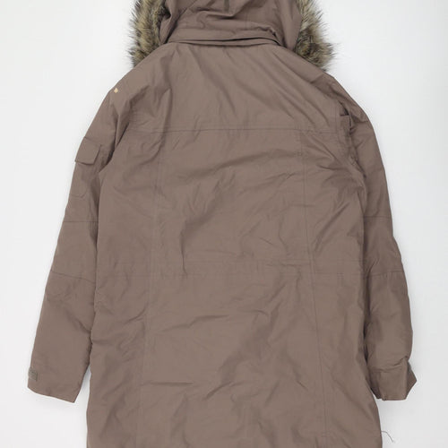 Regatta Brown Women's Parka Jacket - Size 14