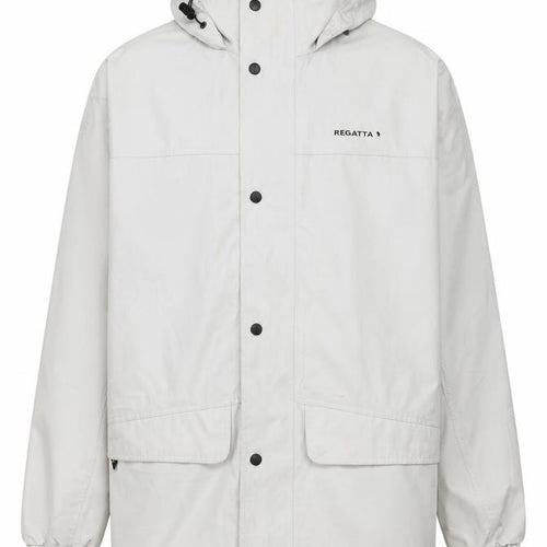 Regatta Men's Grey Rain Coat, Size S, Waterproof