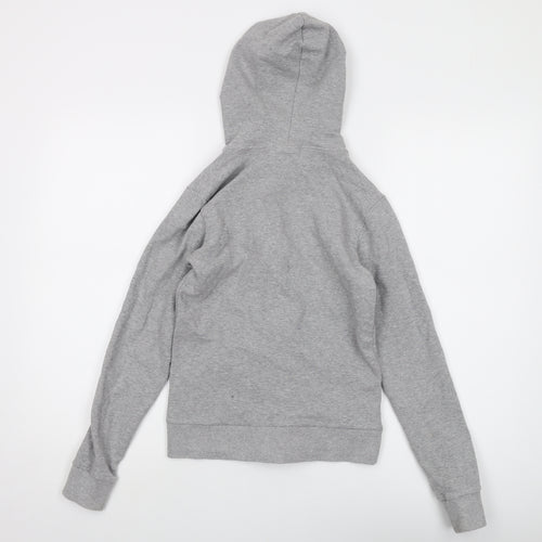 Olympus Sport Grey Full Zip Women's Hoodie UK 8