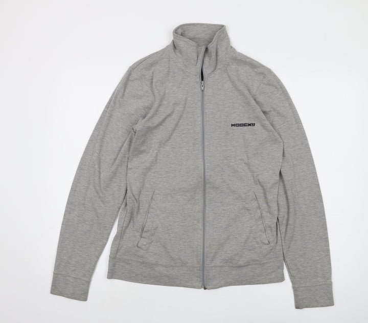 Hooch Men's Grey Full Zip Sweatshirt XS