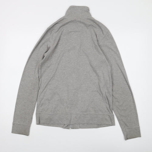 Hooch Men's Grey Full Zip Sweatshirt XS