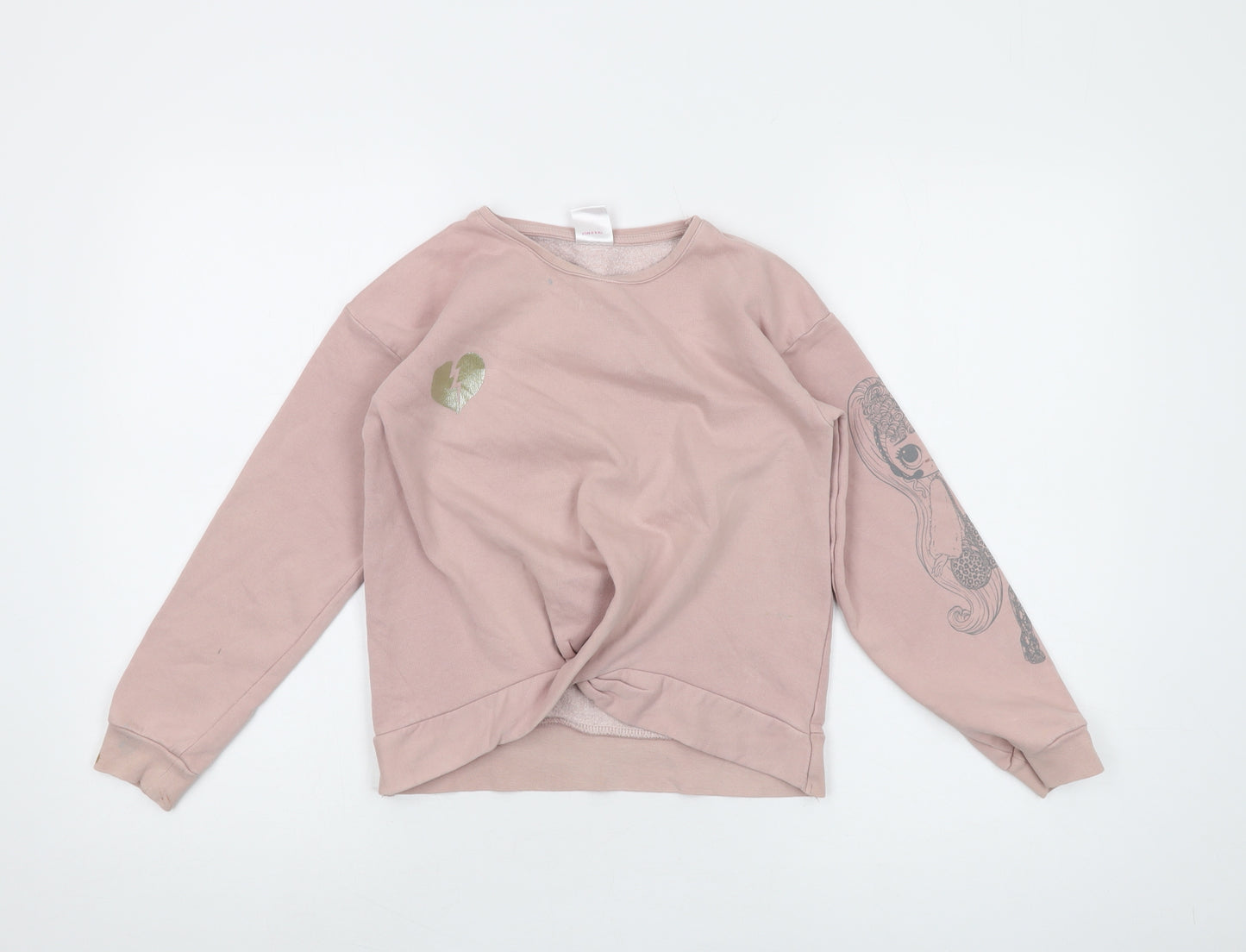 George Girls Pink LOL Surprise Crew Neck Sweatshirt 9-10 Years